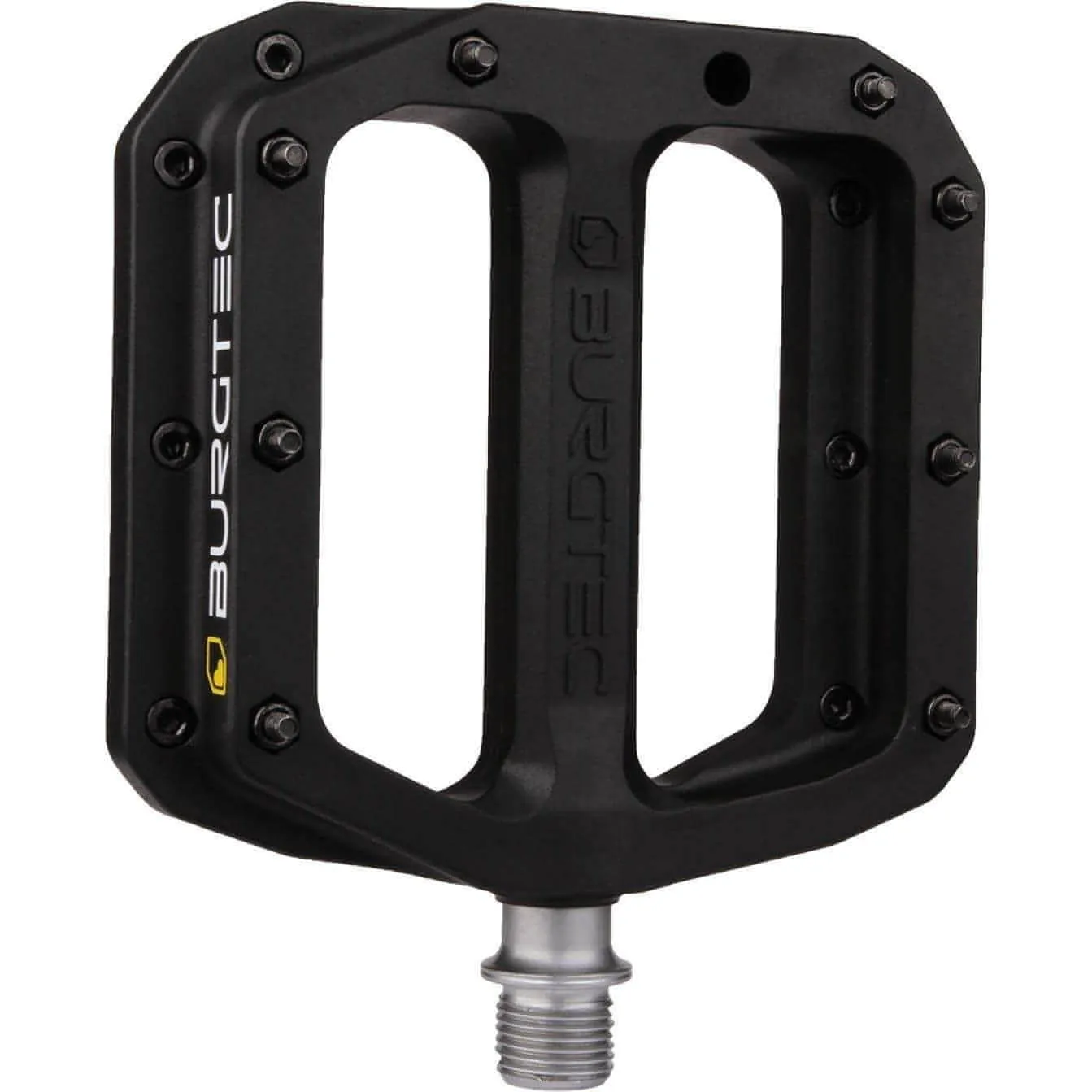 Burgtec MK4 Composite Flat Pedals - Black