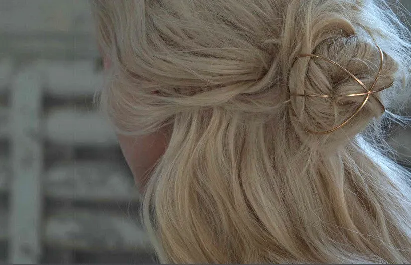 Cage hair jewel
