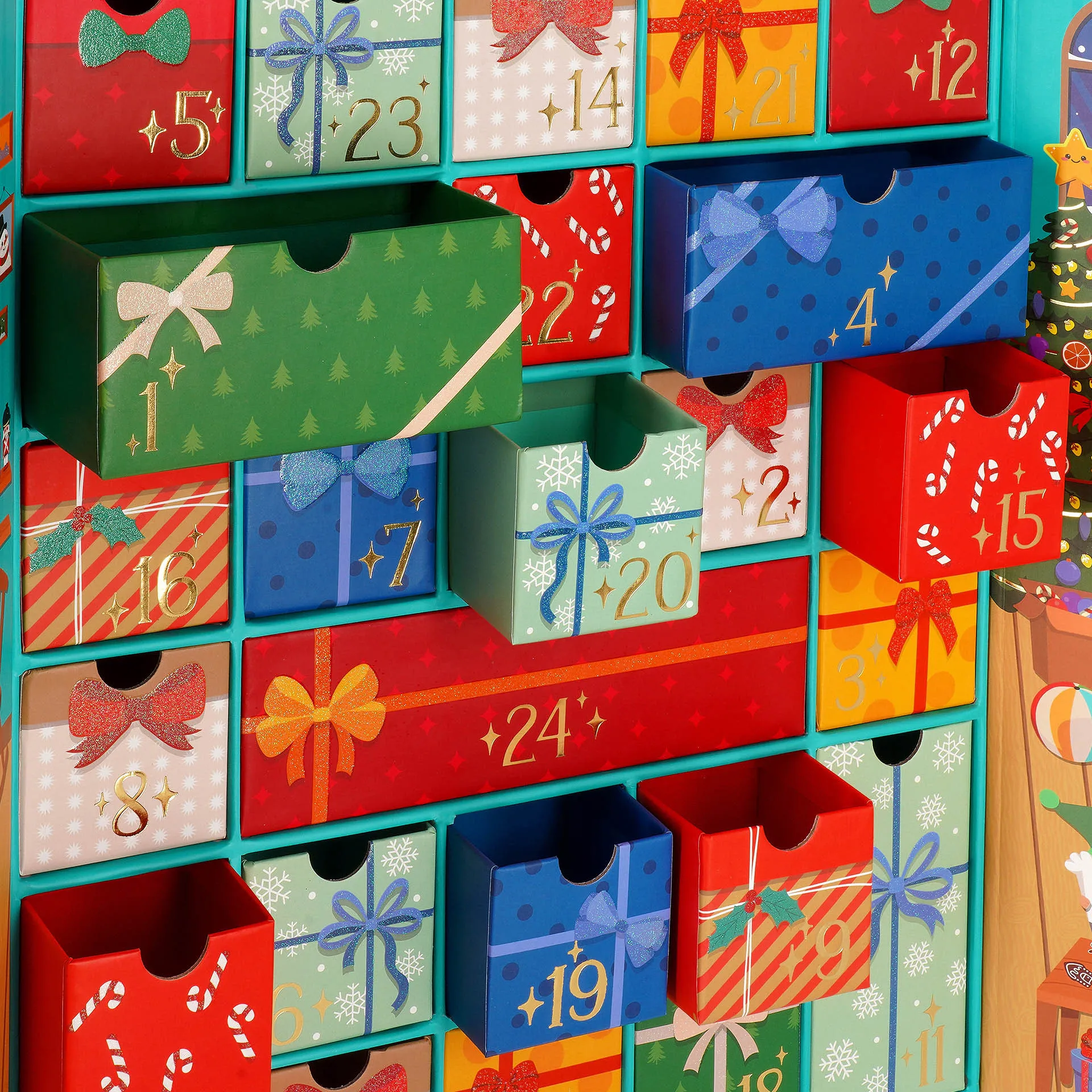 Calendário do Advento de Papelaria Fun Legami