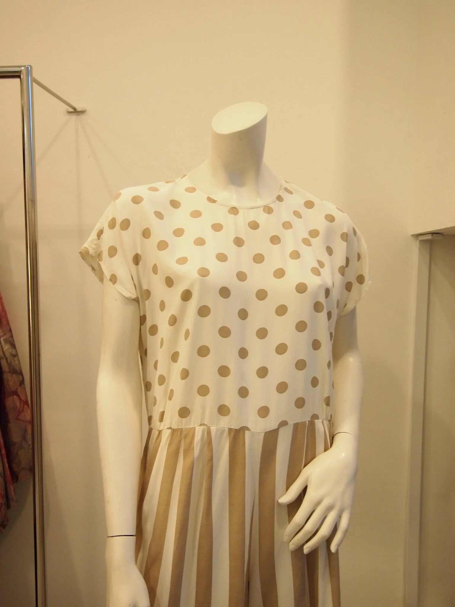 Calm Fun Dotted Striped Romper