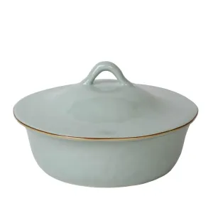 Cantaria Covered Casserole Round Sheer Blue
