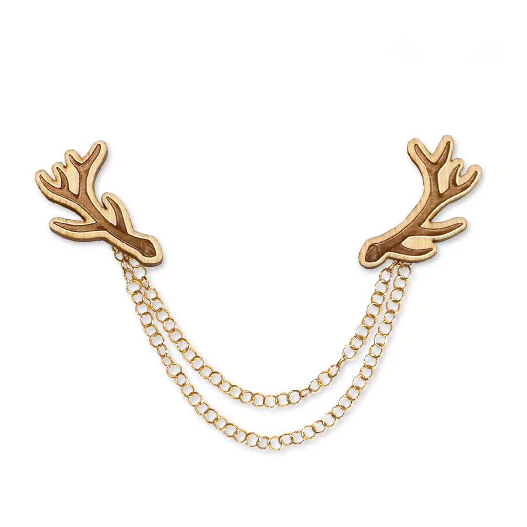 Cervidae | Connected Enamel Pins