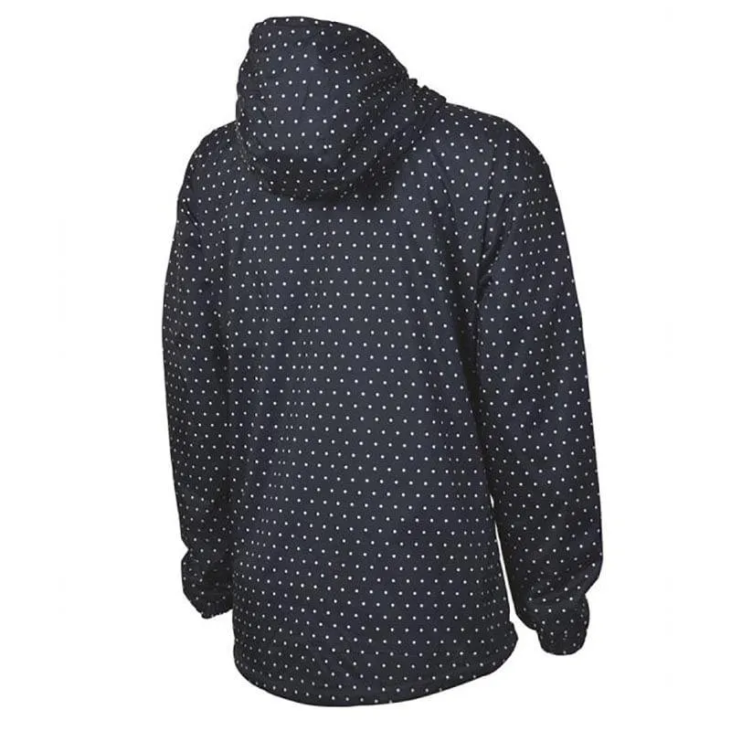 Charles River Ladies 1/2 Zip Polka Dot Jacket