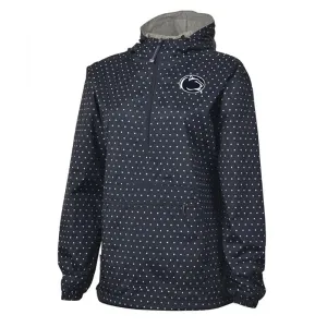 Charles River Ladies 1/2 Zip Polka Dot Jacket