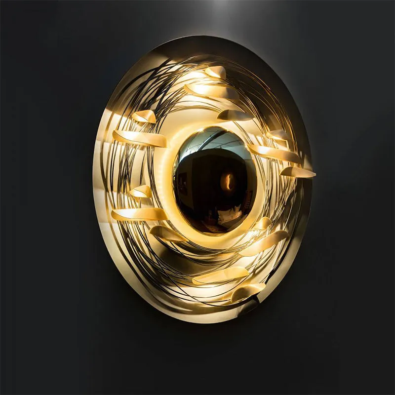 Circle Decorative LED  Wall Light