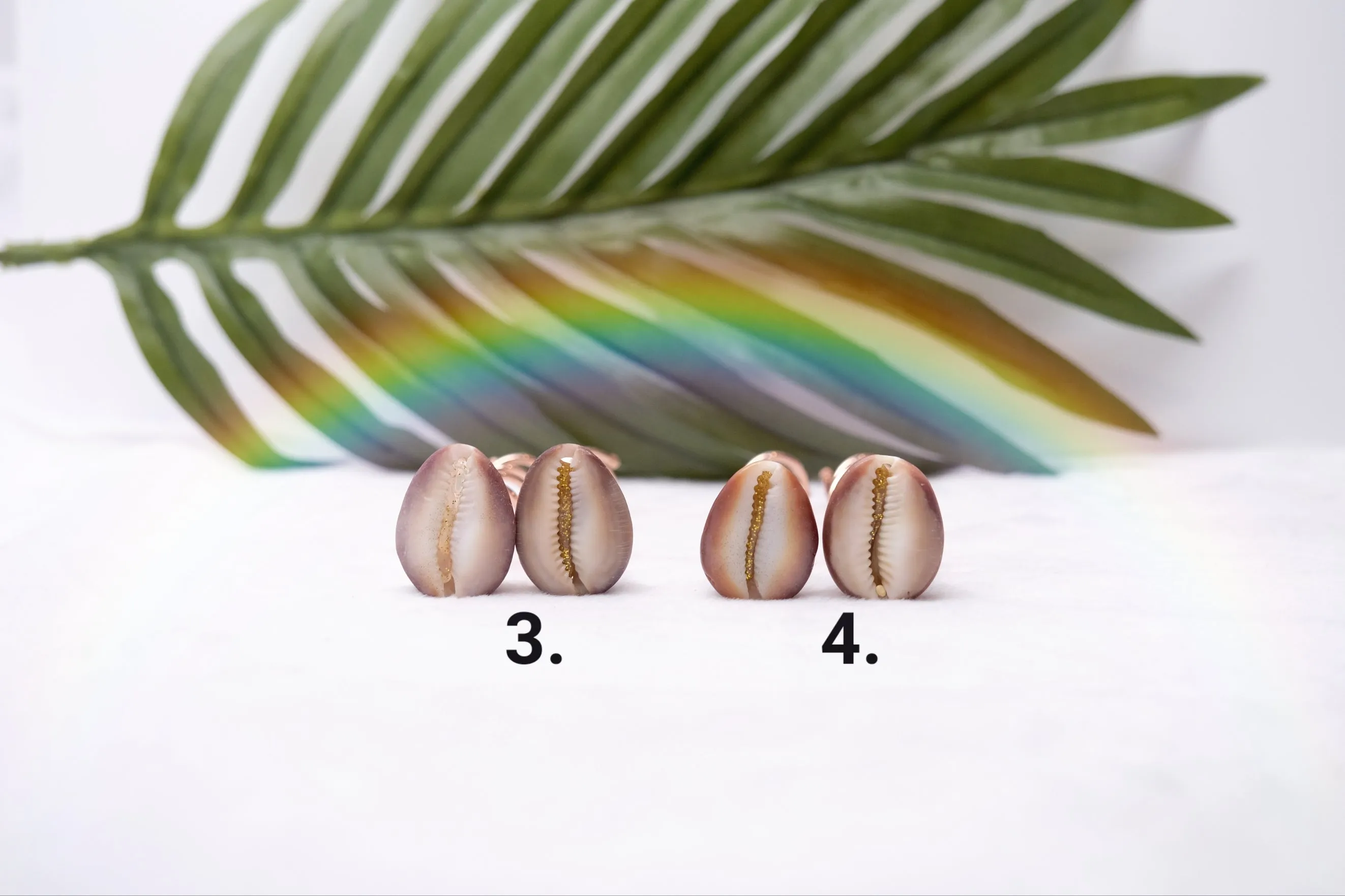 Cowrie Hair Pins