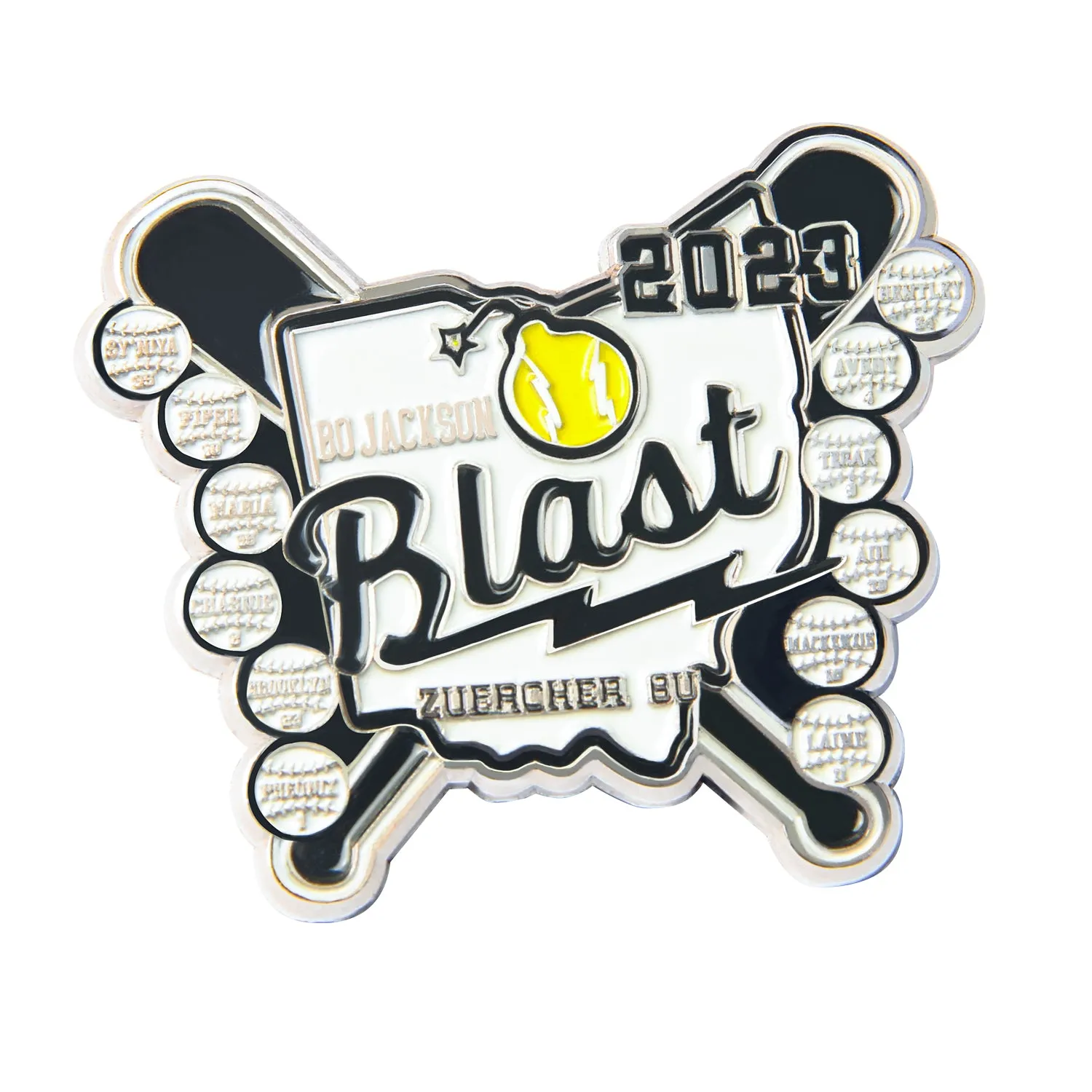 Custom Baseball Trading Pins