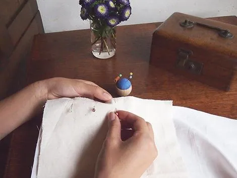 Cypress Pin Cushion