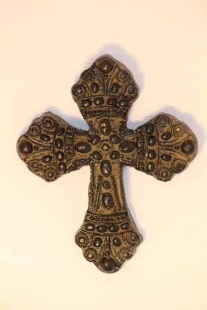 Decorative Candle Pin | "Blank" Large Cross