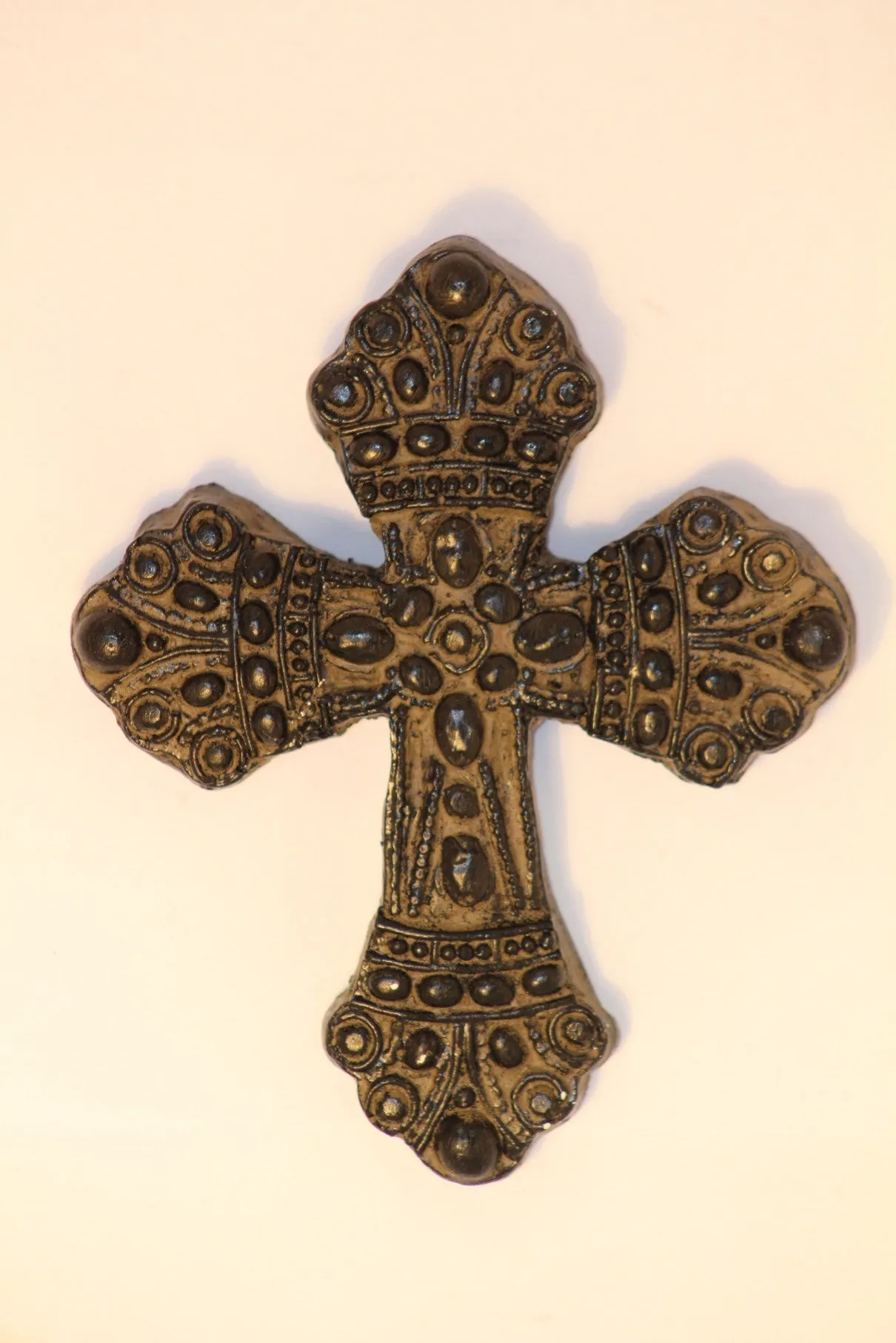 Decorative Candle Pin | "Blank" Large Cross