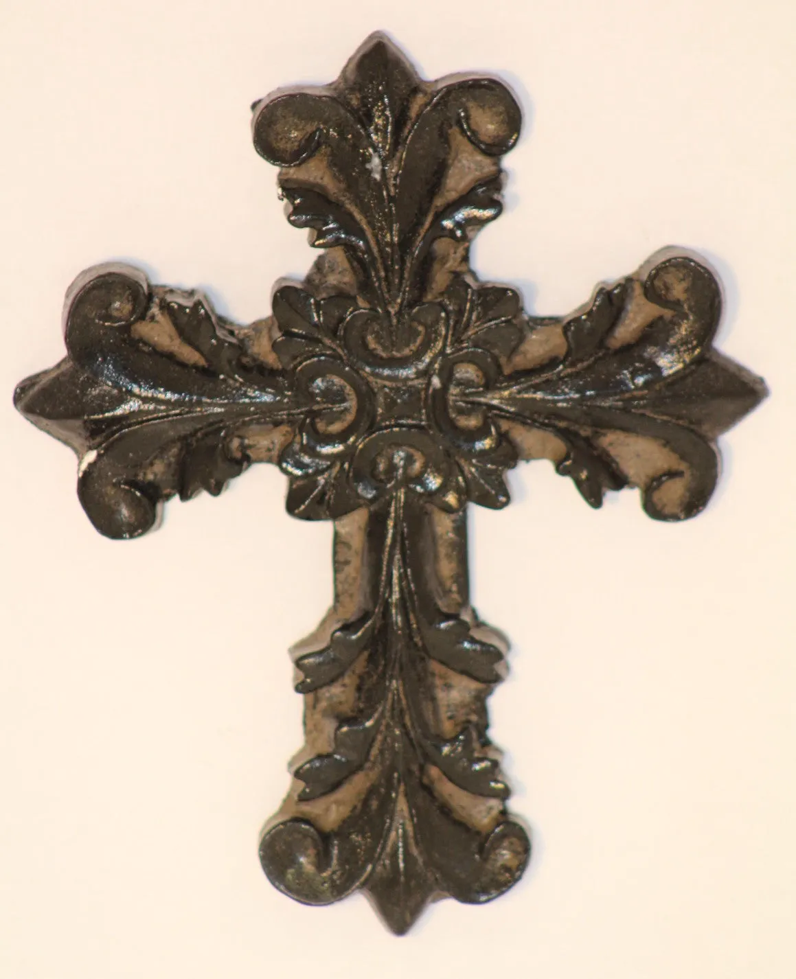 Decorative Candle Pin | "Blank" Large Cross