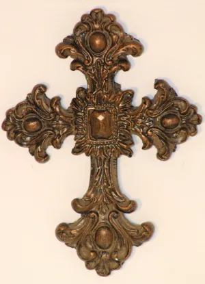 Decorative Candle Pin | "Blank" Large Cross