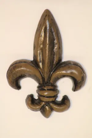 Decorative Candle Pin | "Blank" Large Fleur De Lis