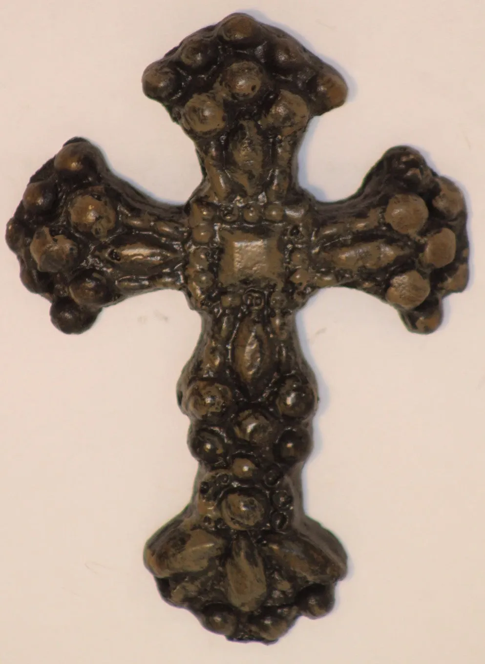 Decorative Candle Pin | "Blank" Medium Cross
