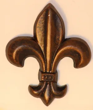Decorative Candle Pin | "Blank" Medium Fleur De Lis