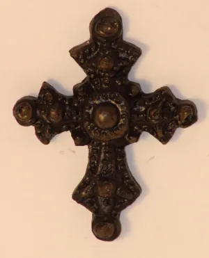 Decorative Candle Pin | "Blank" Small Cross
