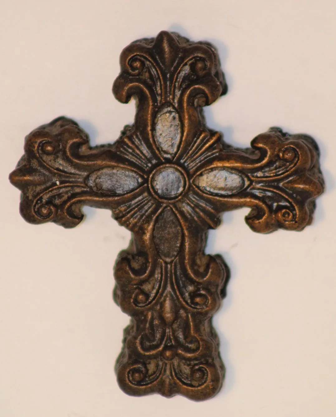 Decorative Candle Pin | "Blank" Small Cross