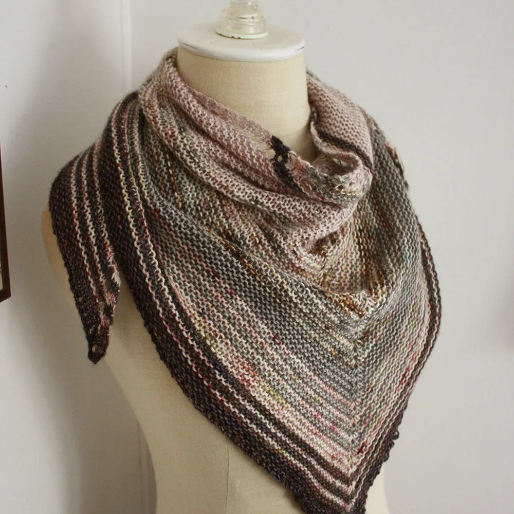 Diana Shawl Knitting Pattern for Mini Skeins