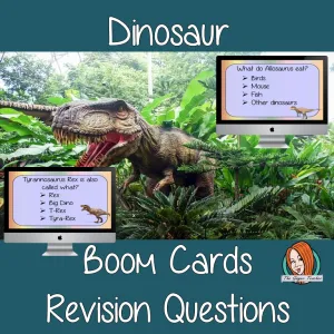 Dinosaur Revision Questions