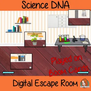DNA Science Escape Room Boom Cards
