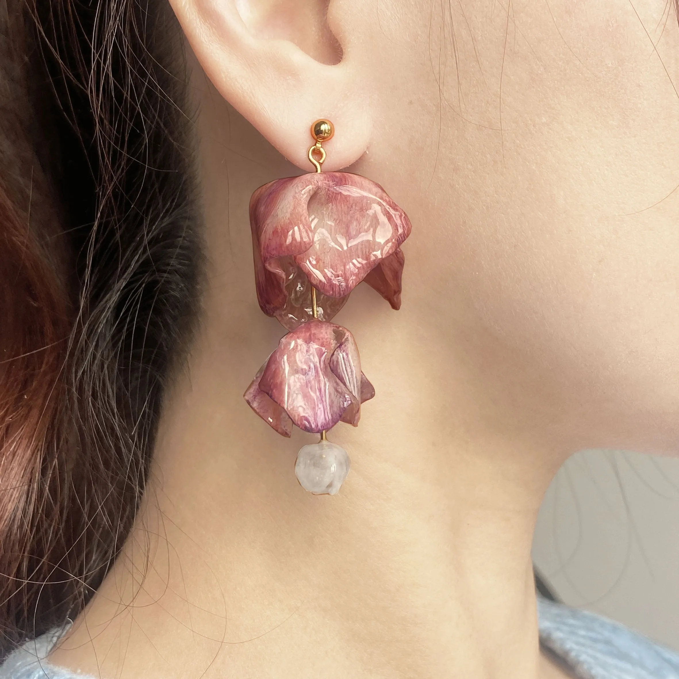 Drooping Earrings