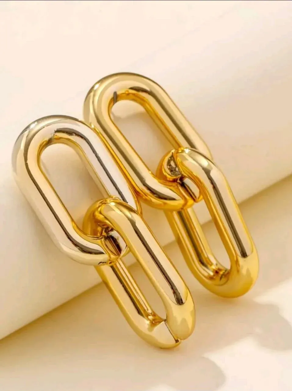 DROP THAT GLAM Chain Link Earrings  - FD ⚡