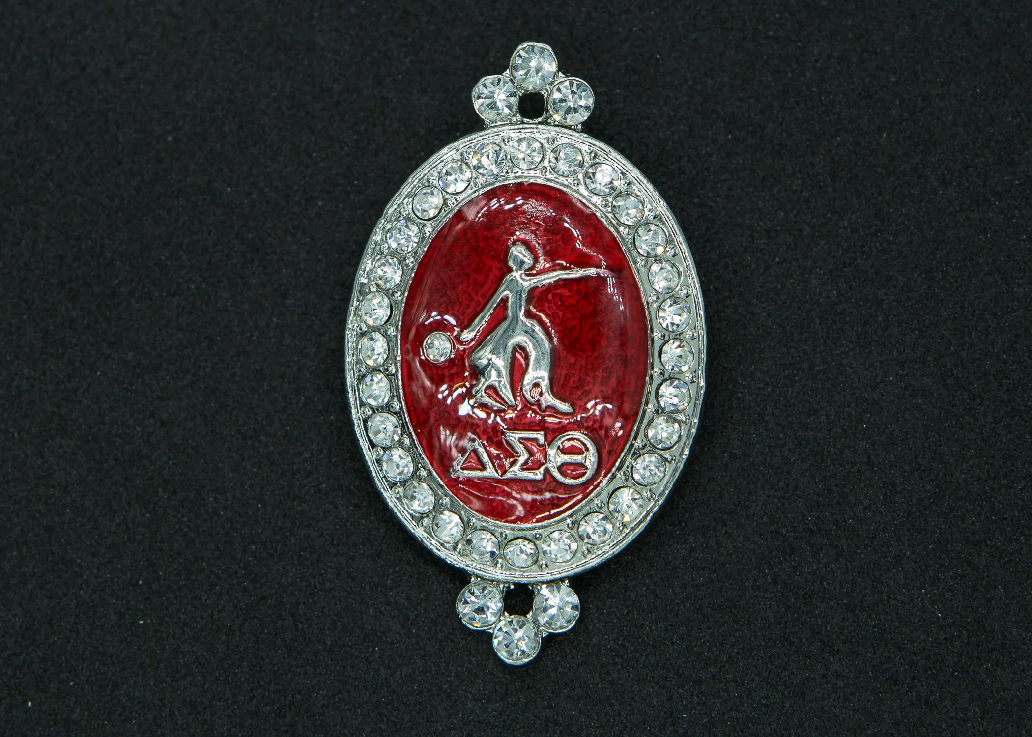 DST Delta Oval Crown Pin