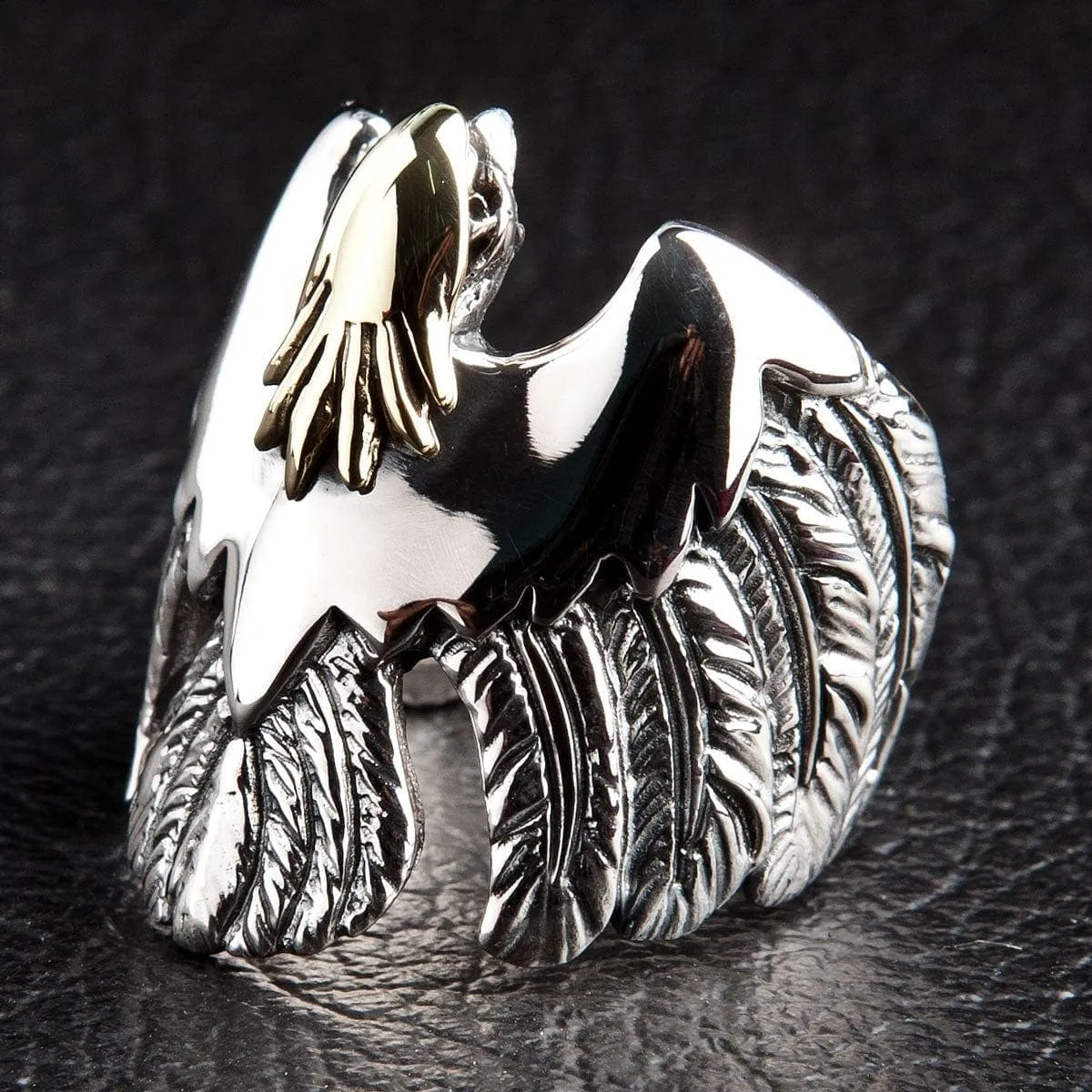 Eagle Hawk Sterling Silver Ring
