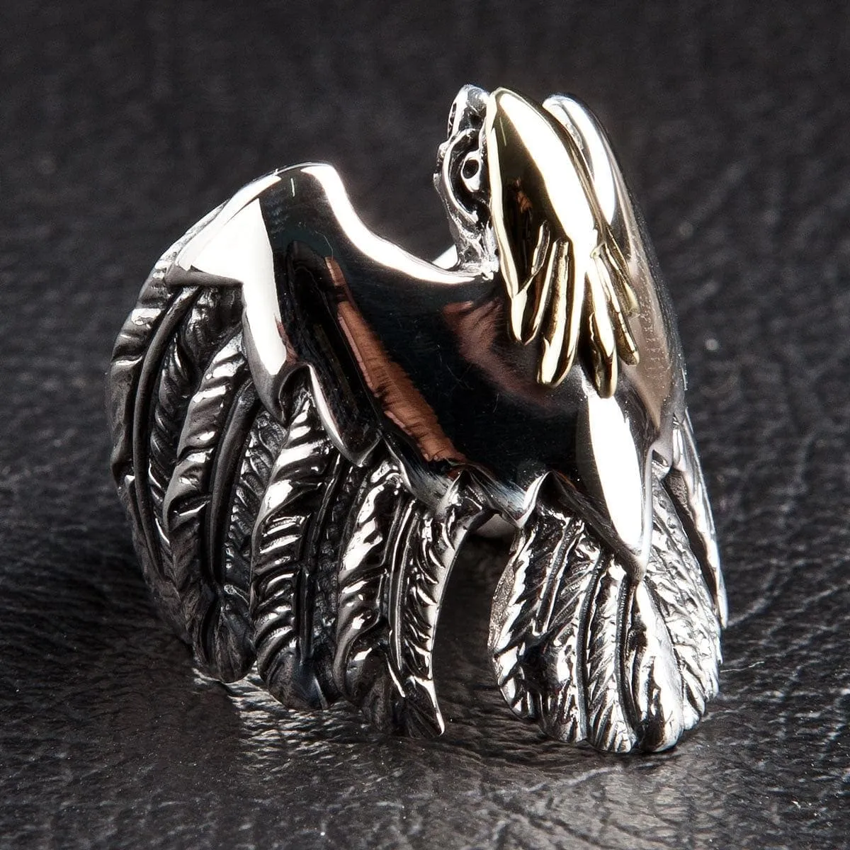 Eagle Hawk Sterling Silver Ring