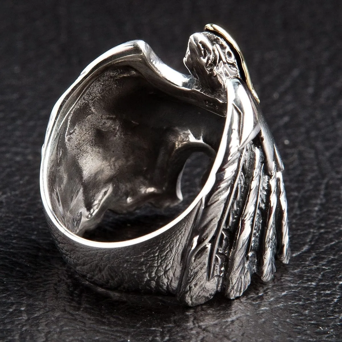 Eagle Hawk Sterling Silver Ring