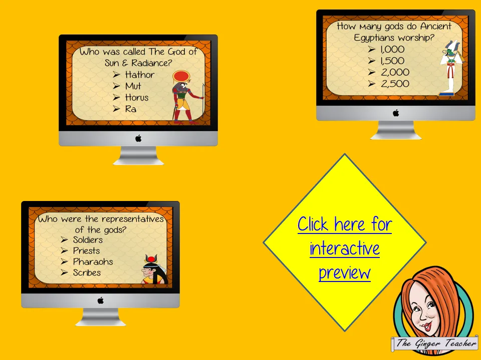 Egyptian Gods Revision Questions