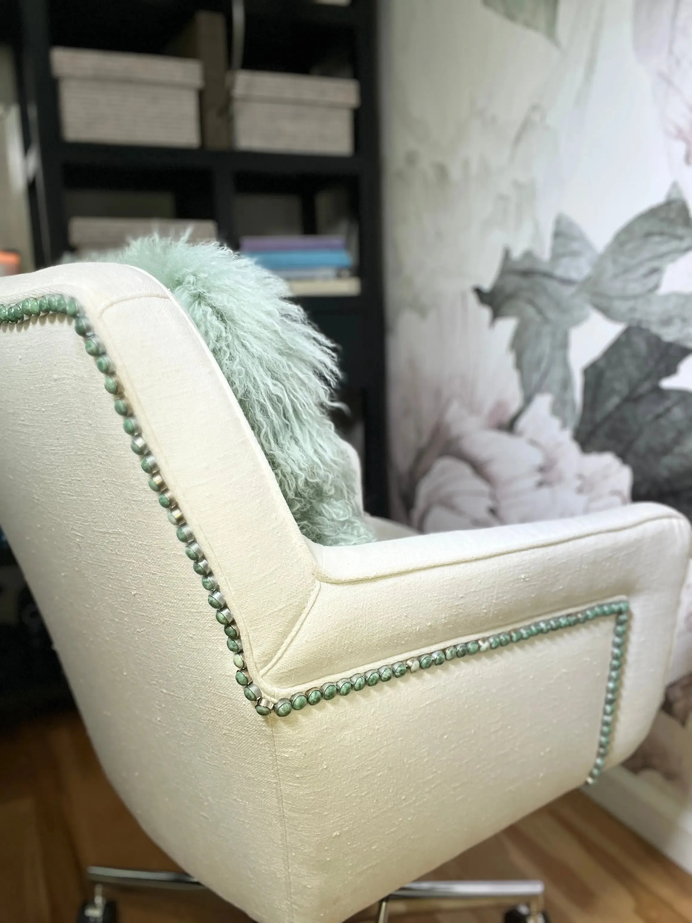 Elevate Prosperity with Zing Jiang Jade Natural Stone Upholstery Nail