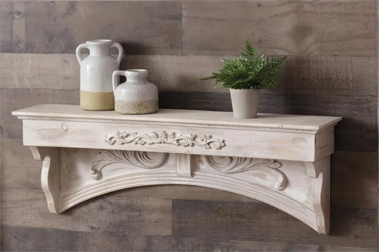 Embellished Mantle Shelf