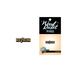 Enamel pins ~ Wood Rocket