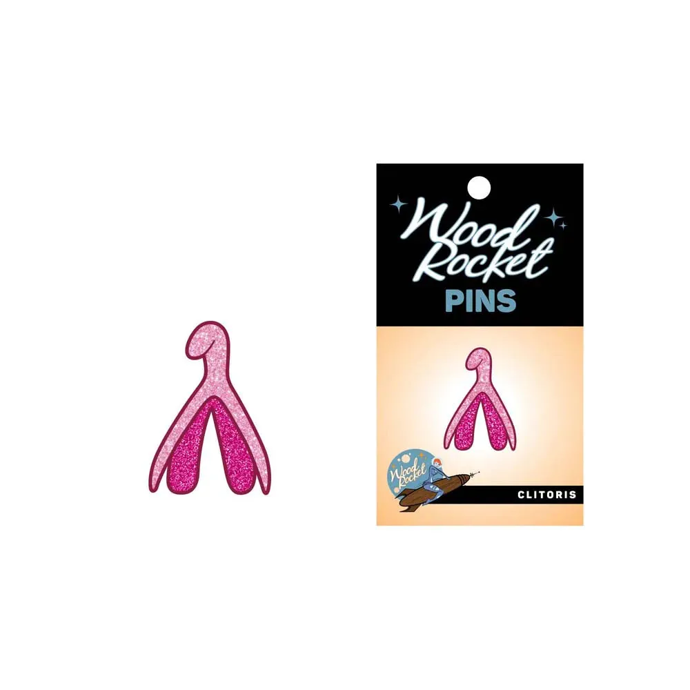 Enamel pins ~ Wood Rocket