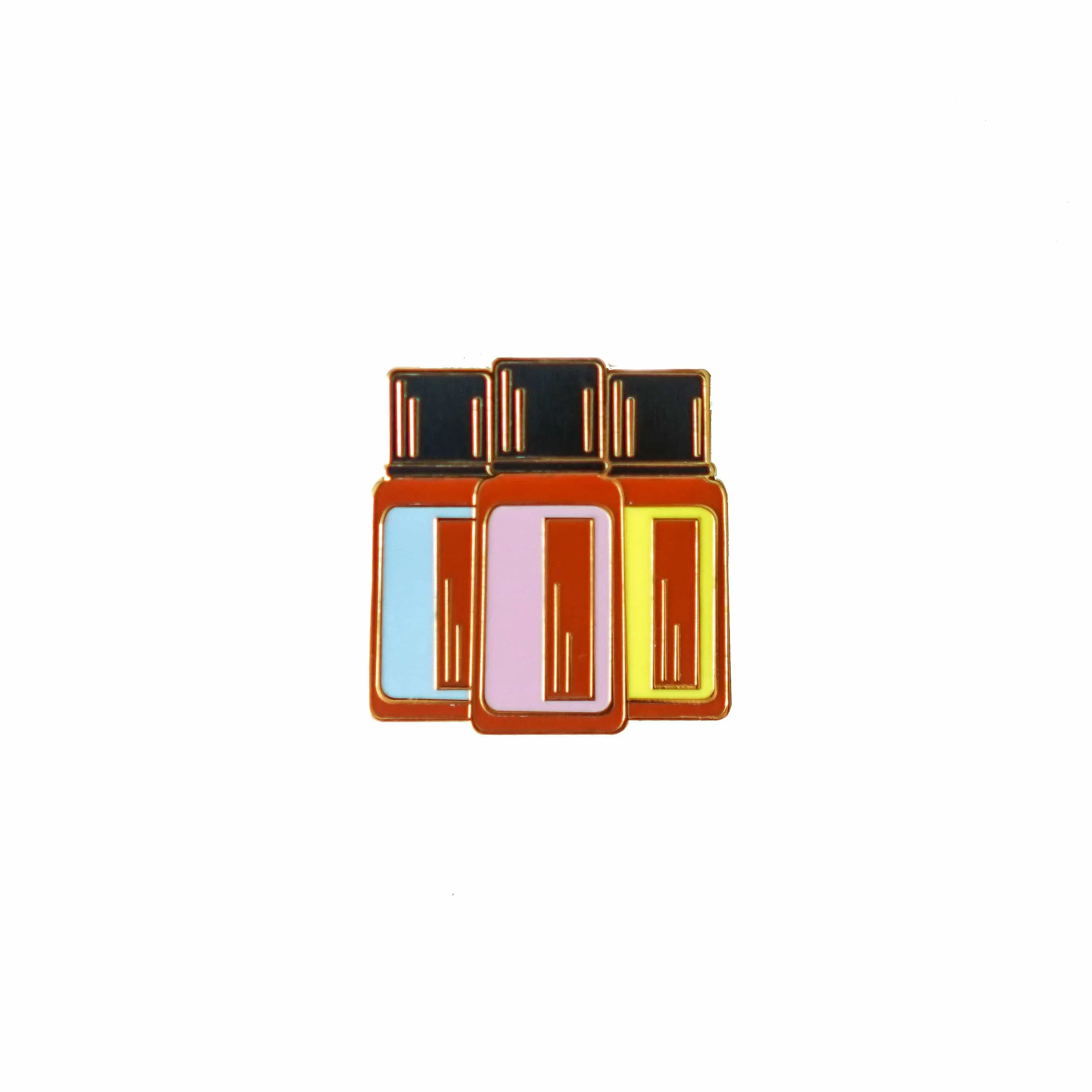 Essential Oil Themed Enamel Pins