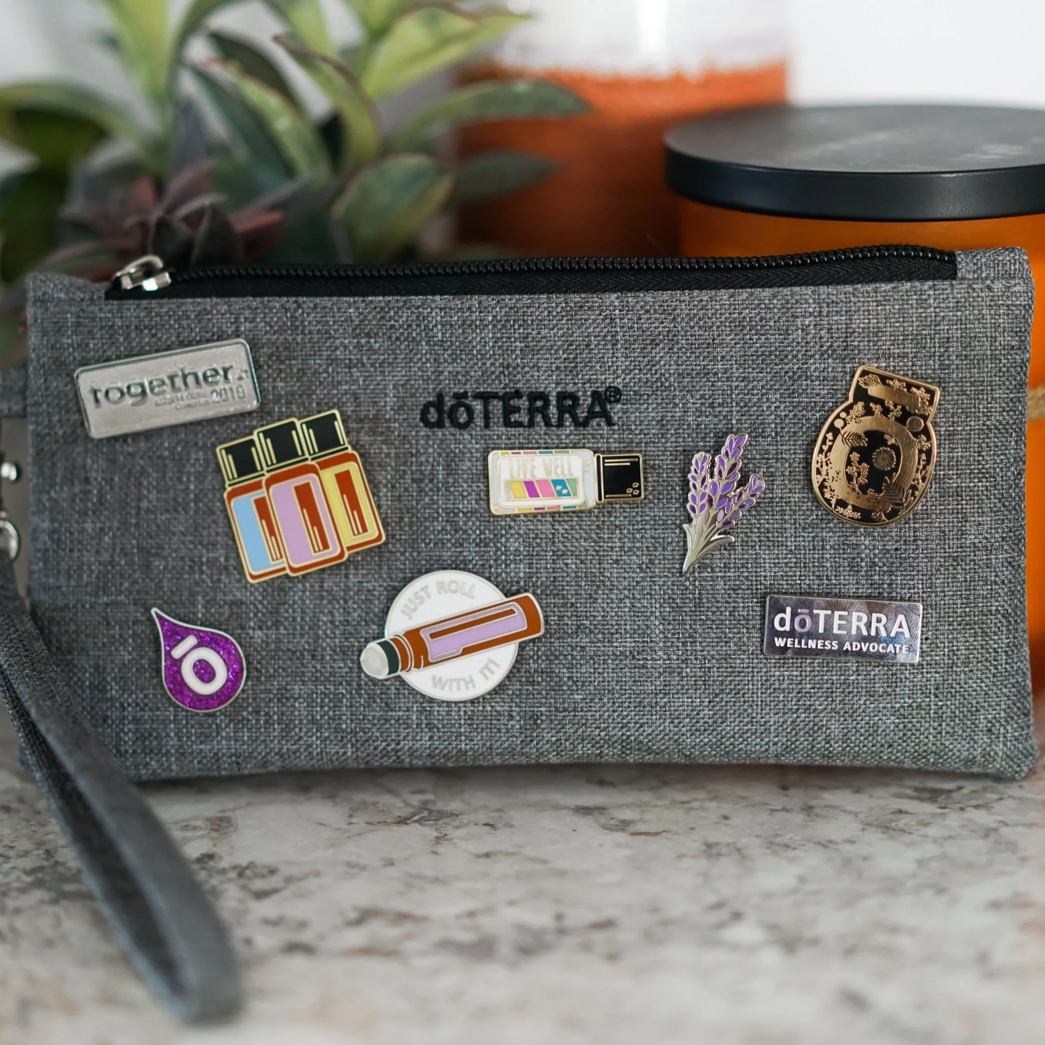Essential Oil Themed Enamel Pins