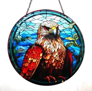 Falcon Acrylic Sun Catcher with Chain #SC317 by d'ears