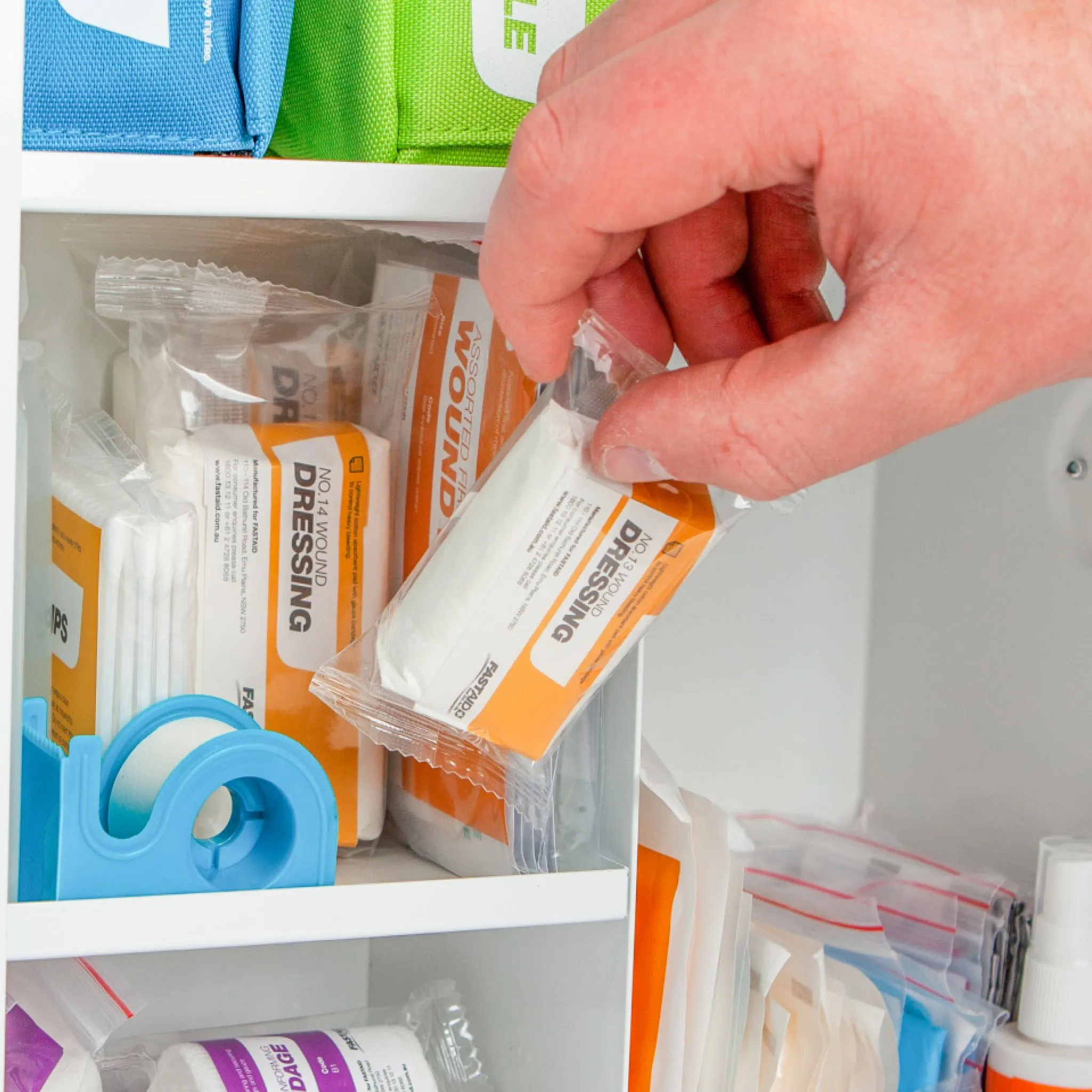FastAid R2 Education Response™ Metal Cabinet First Aid Kit