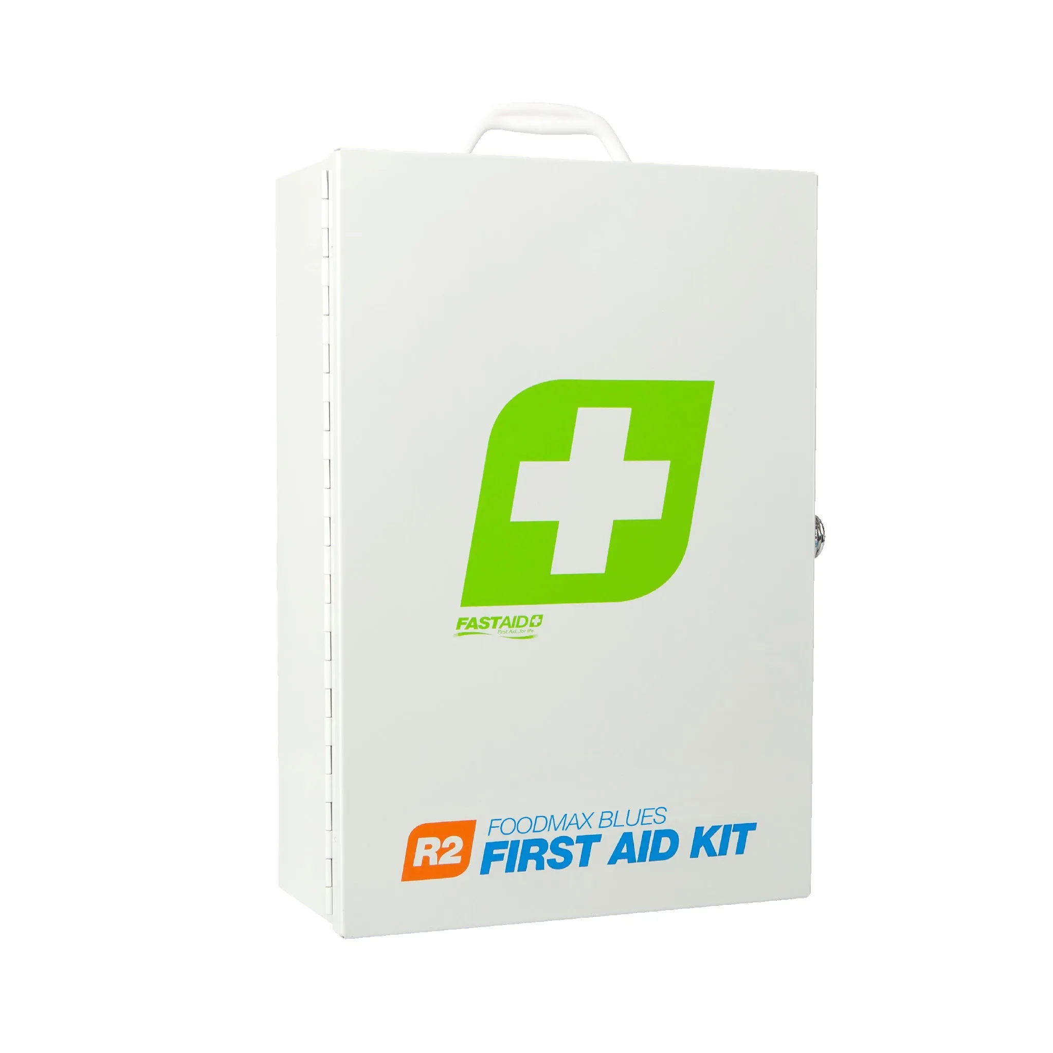 FastAid R2 Foodmax Blues™ Metal Cabinet First Aid Kit