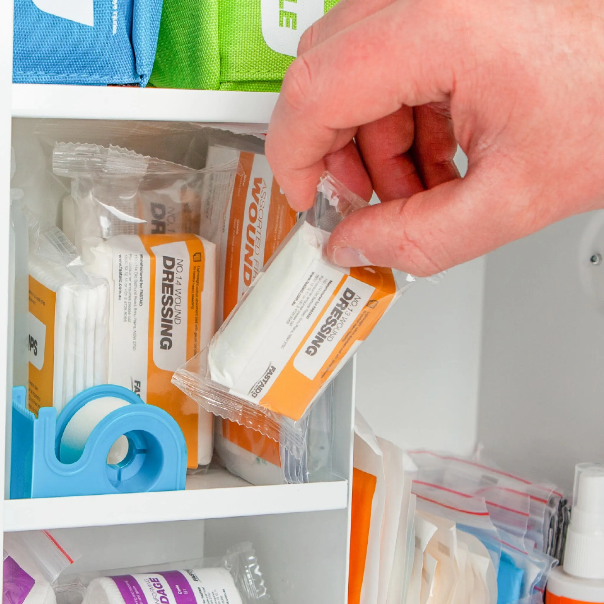 FastAid R2 Workplace Response™ Metal Cabinet First Aid Kit