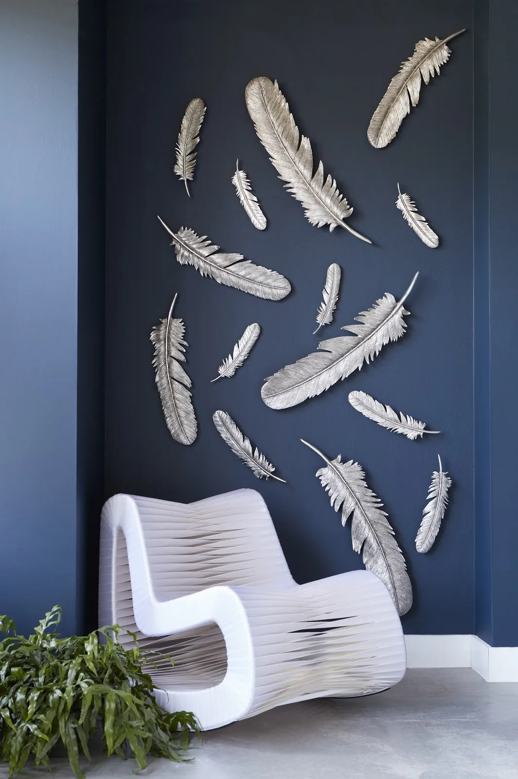 Feathers Wall Art Set