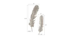 Feathers Wall Art Set