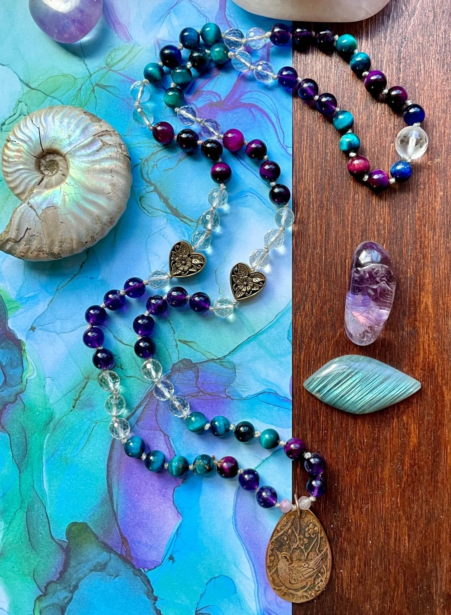 Flora and Fauna Necklace