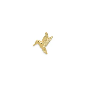 Flying Hummingbird Pendant (14K)