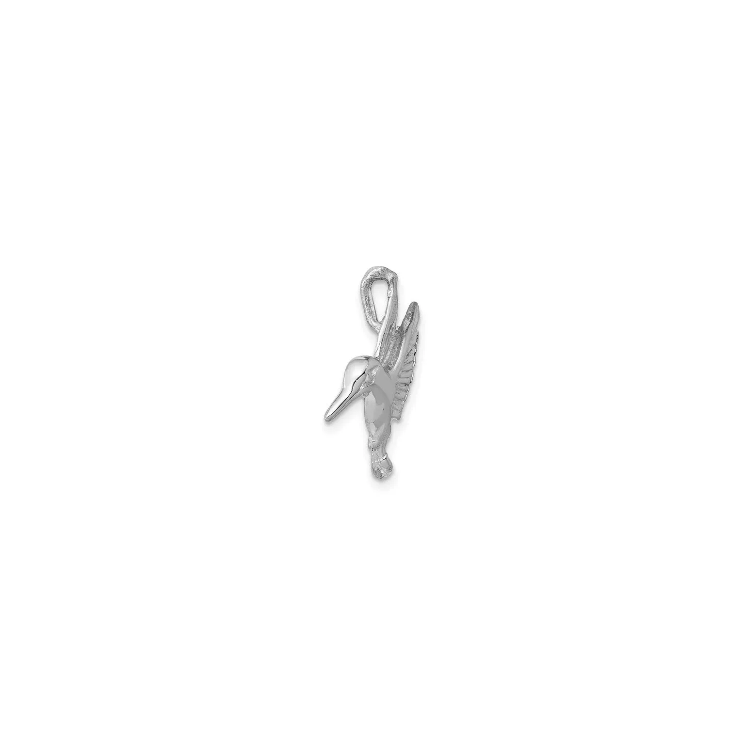 Flying Hummingbird Pendant (14K)