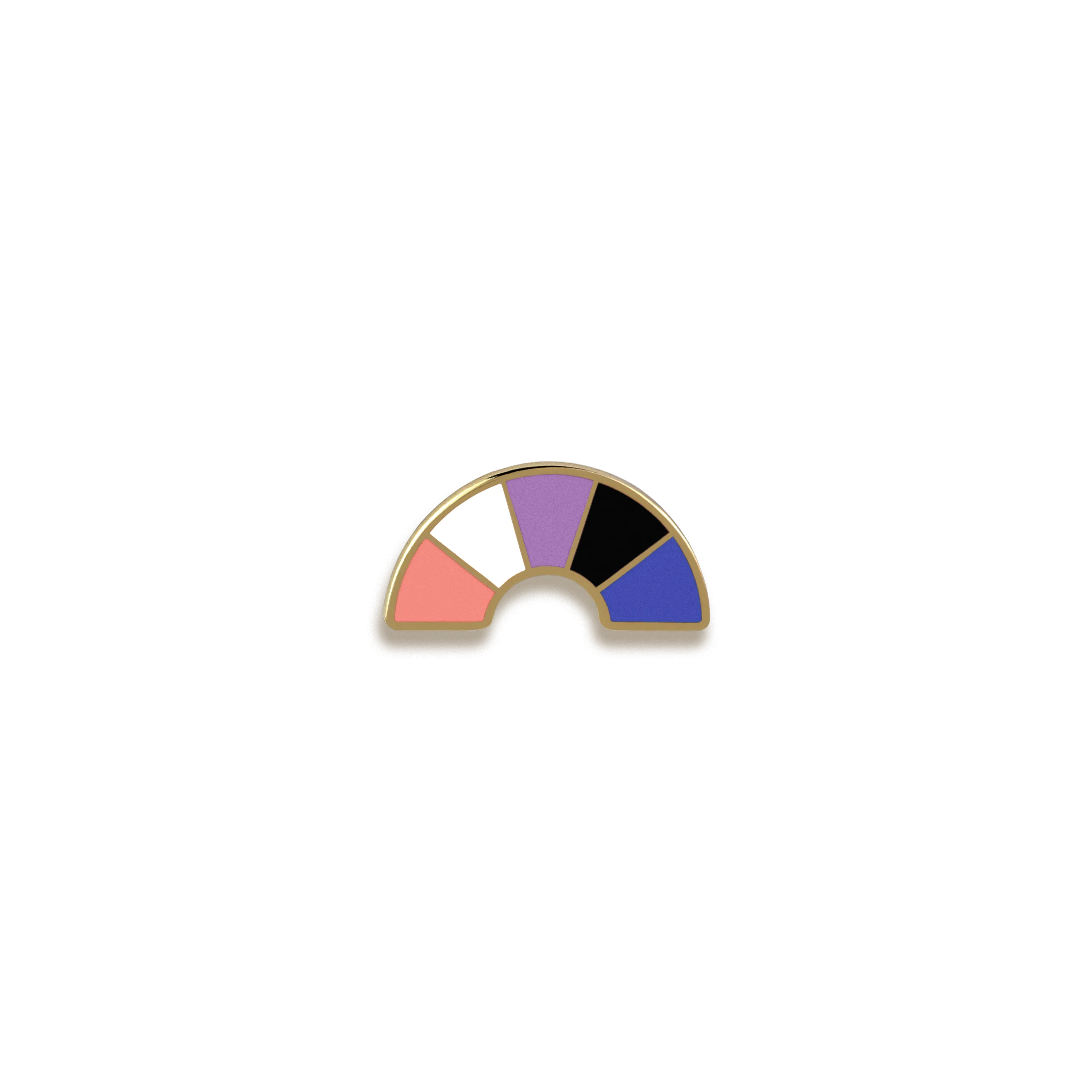 Genderfluid Pride Enamel Pin by Pinultimate