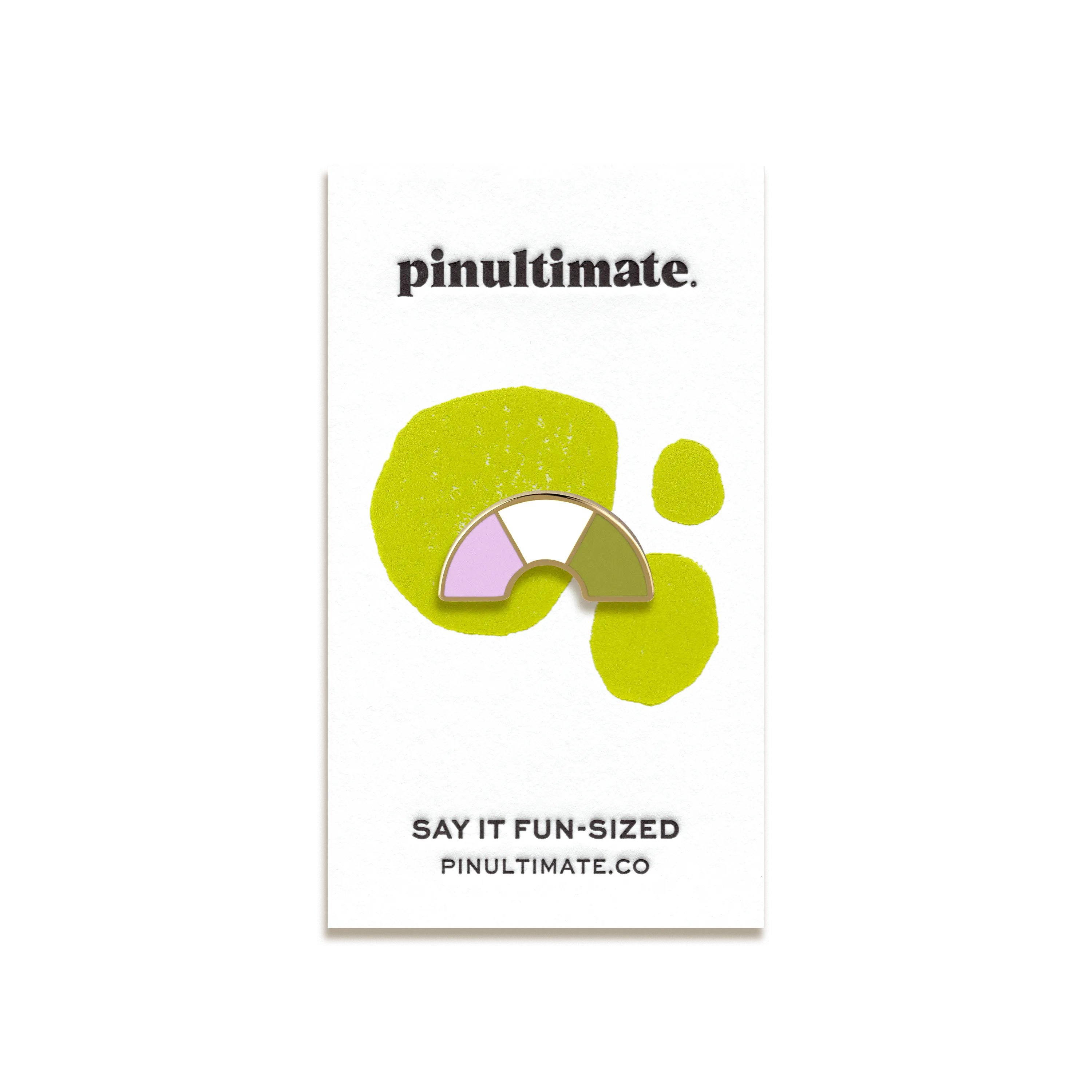 Genderqueer Pride Enamel Pin by Pinultimate