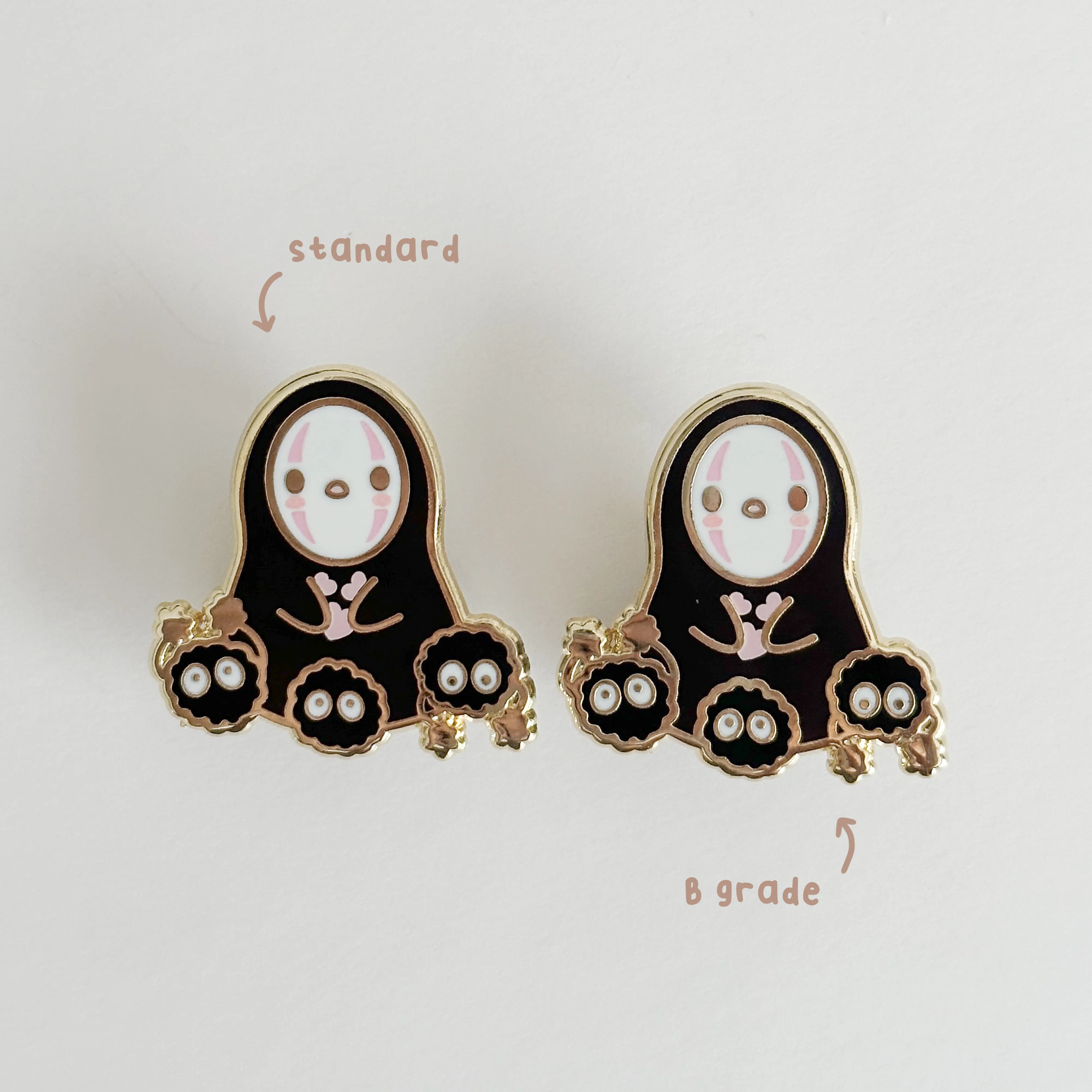 Ghost Boy Enamel Pin