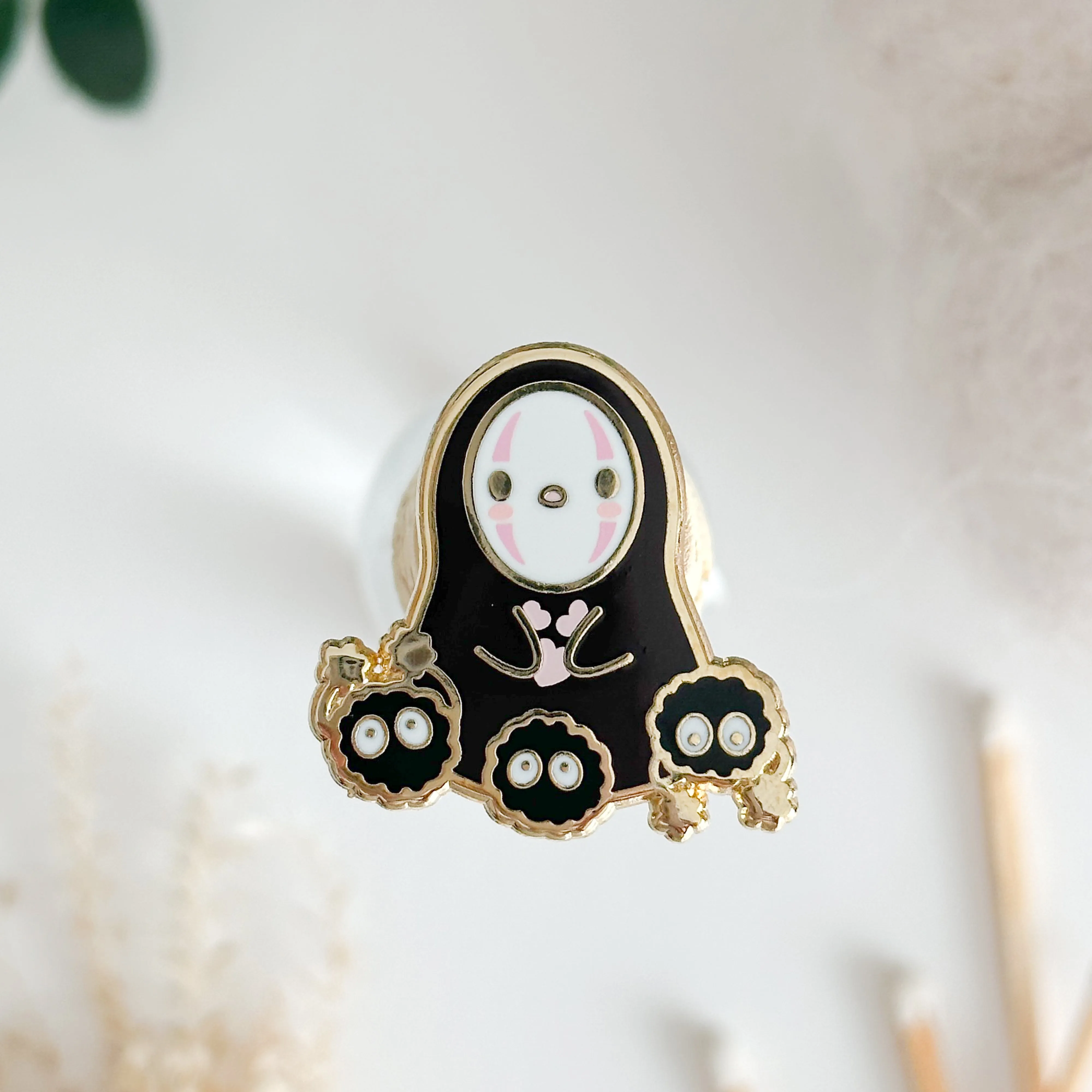 Ghost Boy Enamel Pin